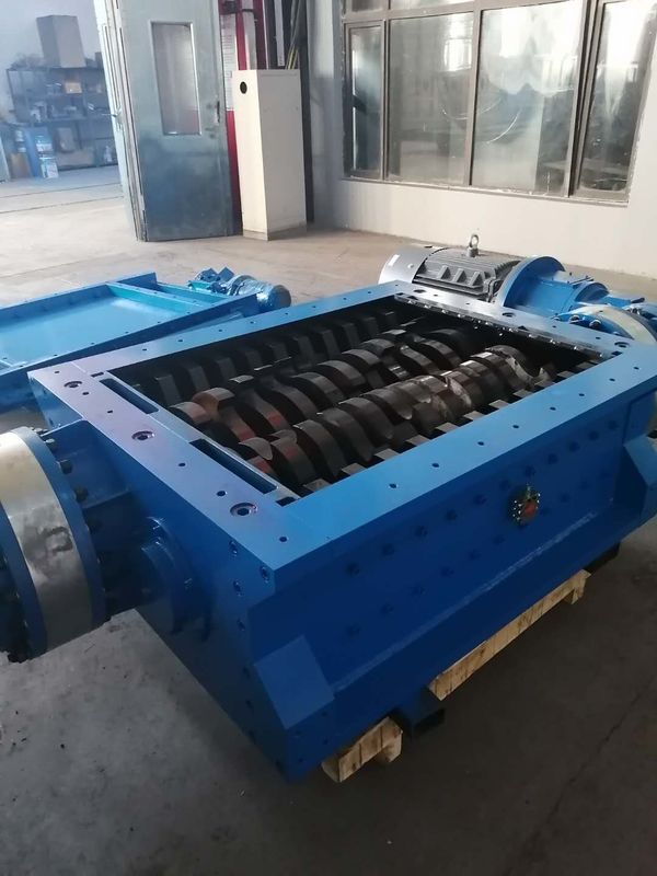 เครื่องบดขยะในครัวทนทาน 90KW รุ่น RGD900 อเนกประสงค์ สีฟ้า